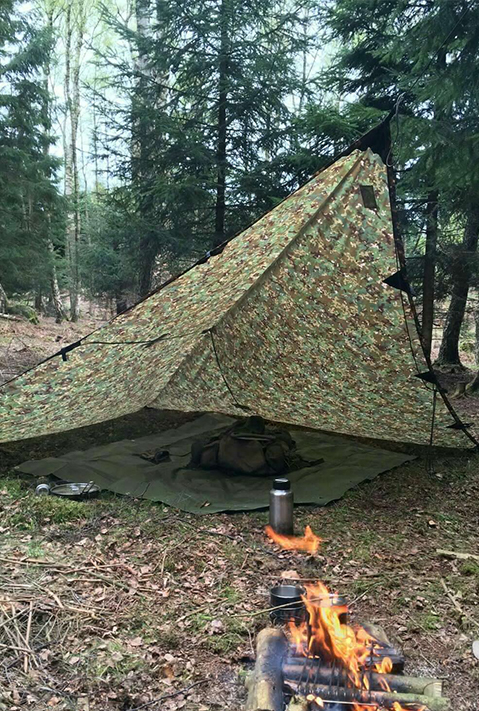 Tarp/paraplystoff